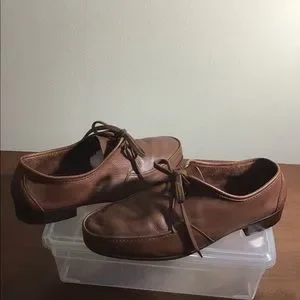 Men Bally Susie Mocassin Derby Shoe Brown Leather String Up. Bally Men main image 4